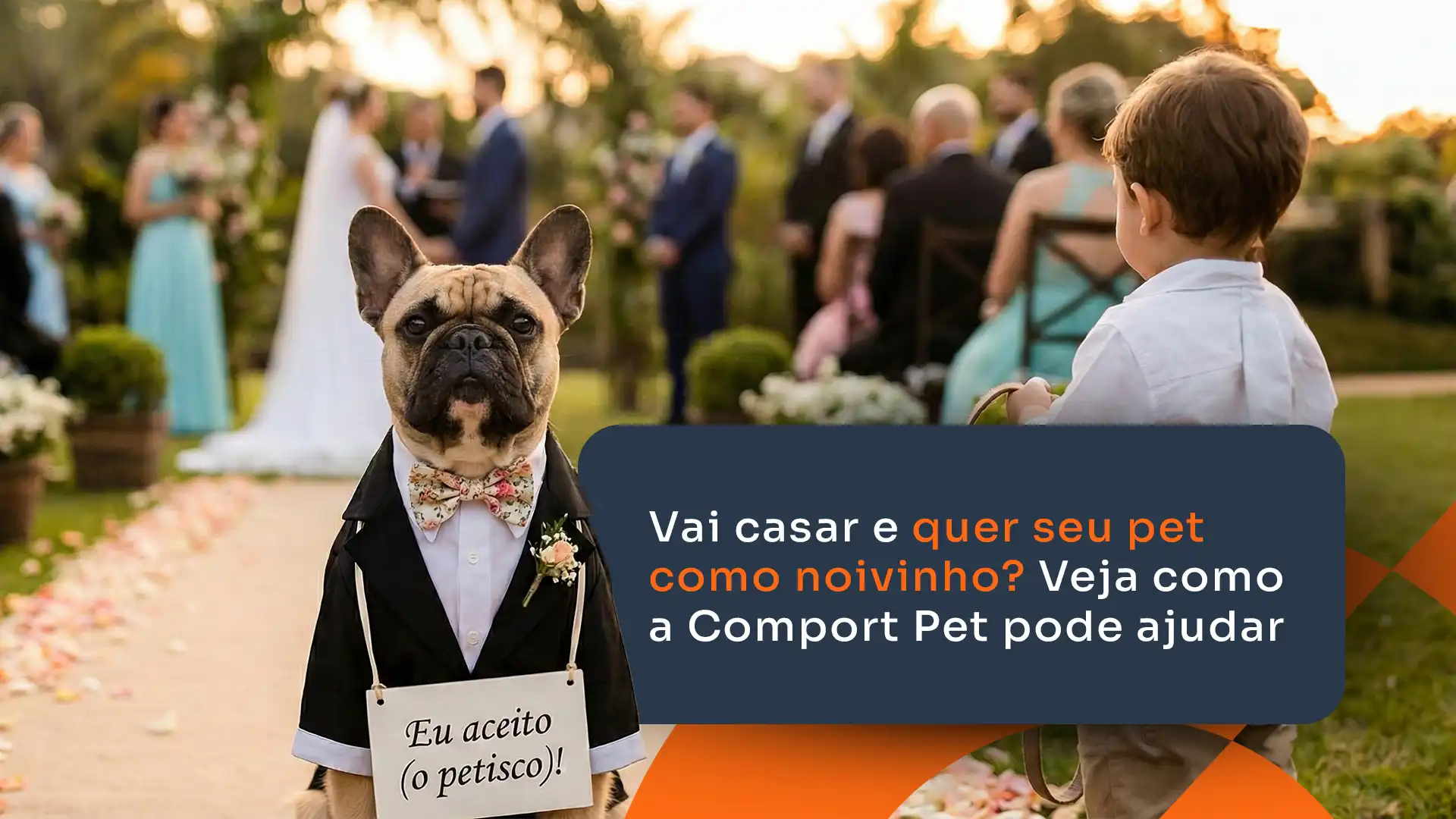 Comport Vai casar e quer seu pet como noivinho? Veja como a Comport Pet pode ...